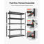 123 cm W Steel Storage Rack