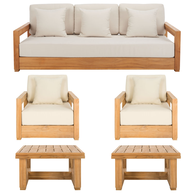 Melrose 5 Piece Outdoor Conversation Set