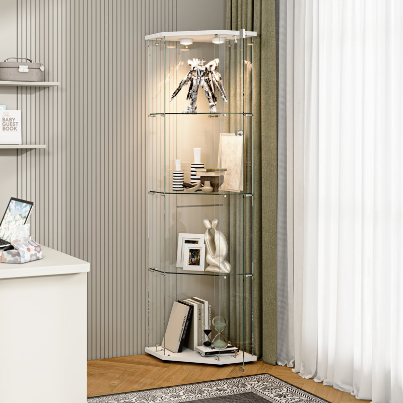 Display Cabinet, White