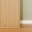 Armoire de rangement en bois cannelée de 72 po de hauteur avec portes, 6 tablettes de porte, organisateur, armoire polyvalente pour la cuisine, la salle à manger, chêne, l 30 po x P 15,75 po x H 72 po.-2019457091