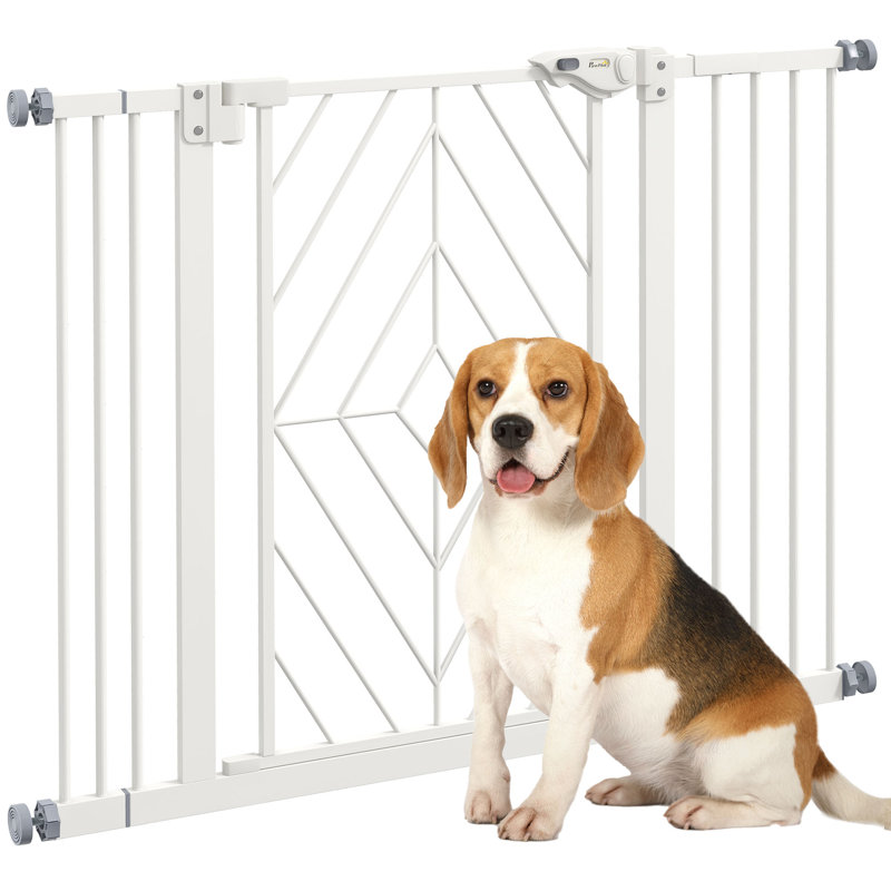 Pressure Mounted Pet Gate, 74-100 cm