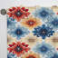 Moroccan Floral Botanical Pattern - Floral Curtain - Room Darkening Floral Curtain - 1 Panels-107561964