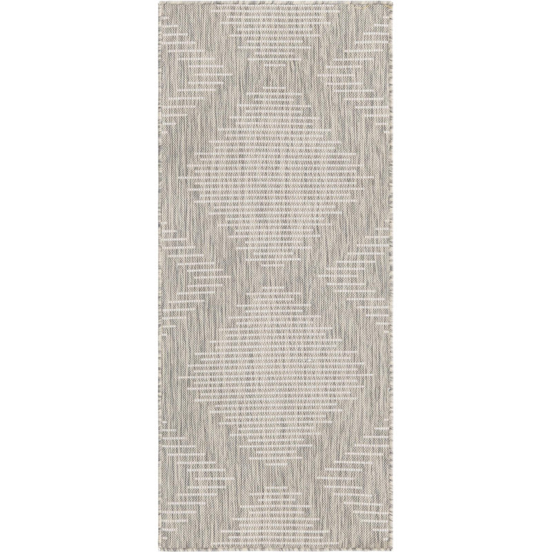 Ava-Mary Striped Indoor / Outdoor Rug, Runner 2' x 5'1"