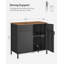 Mirrored Rectangle Accent Cabinet