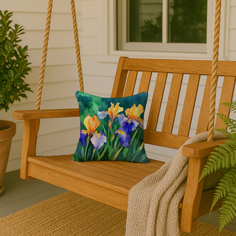 Coussin décoratif Tennessee, Carré 14 po