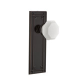 Mission Plate with Waldorf White Milk Knob