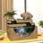 Glass+resin Desktop Fish Tank