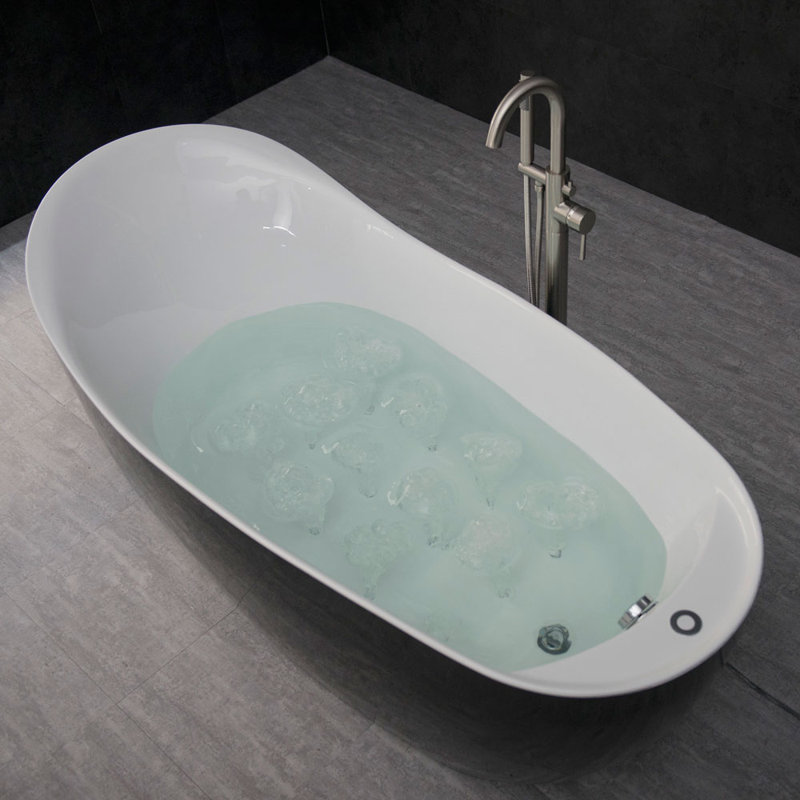 Baignoire autoportante 67 "x 32", Noir