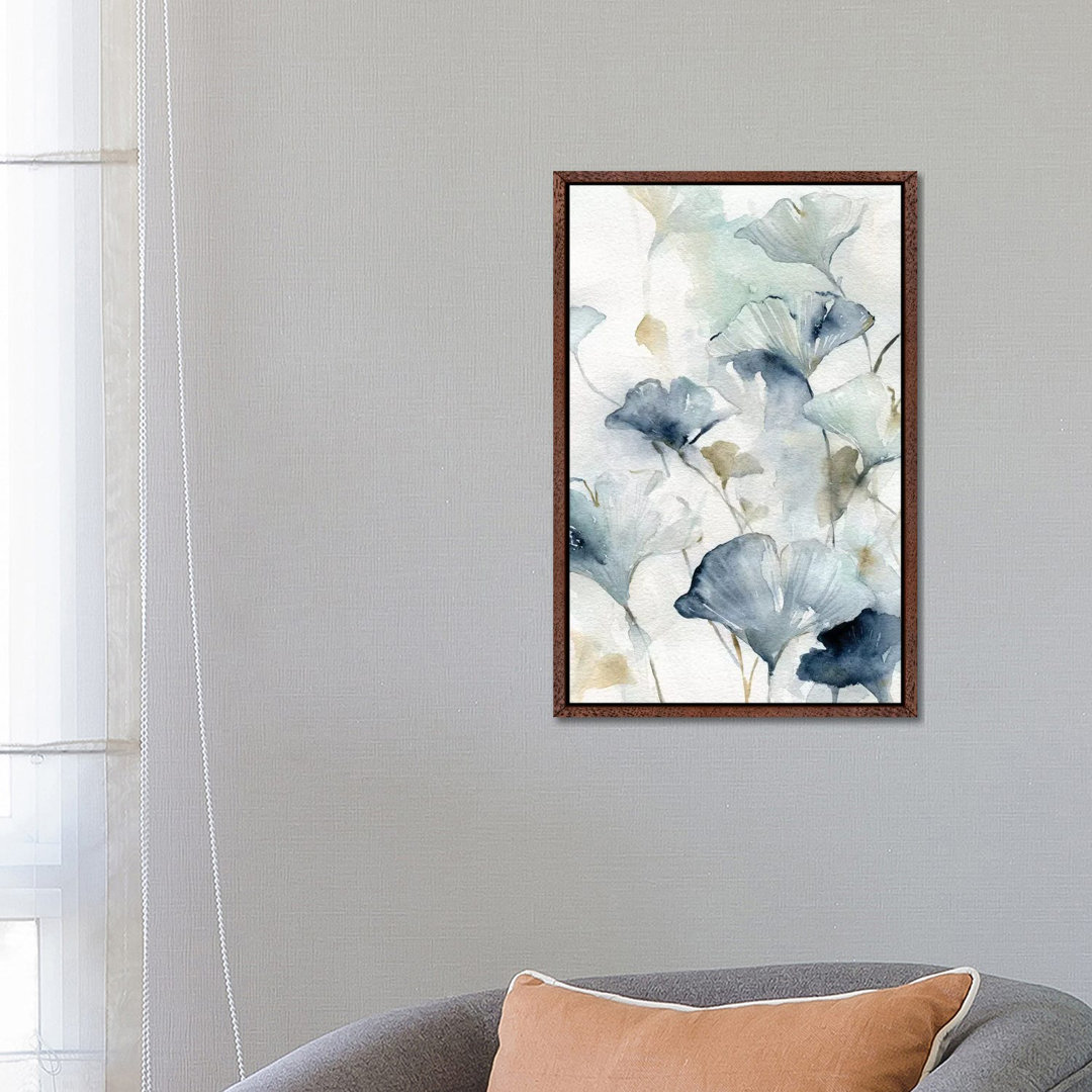 Indigo Gingko II by Carol Robinson - Painting