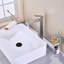 Robinet pour lavabo en nickel brossé