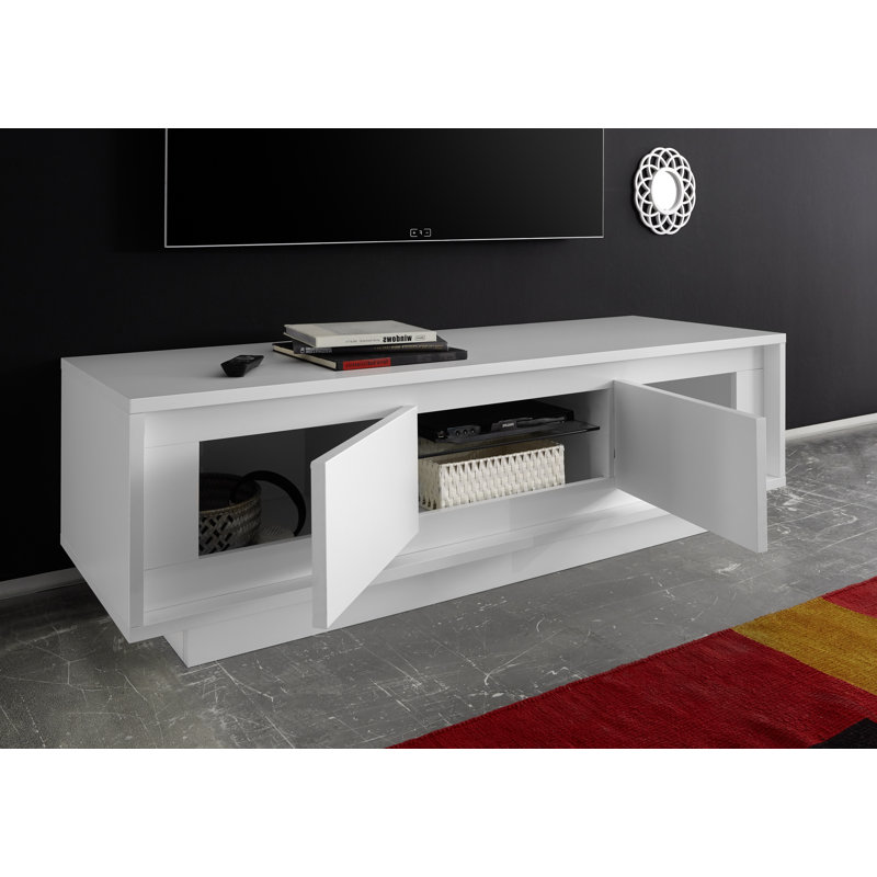 Oppenheimer Unfinished TV Stand for TVs up to 70", White