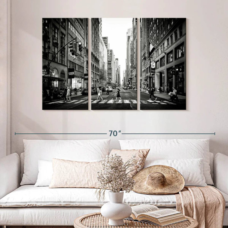  «Madison Avenue», H 32 po x l 50 po