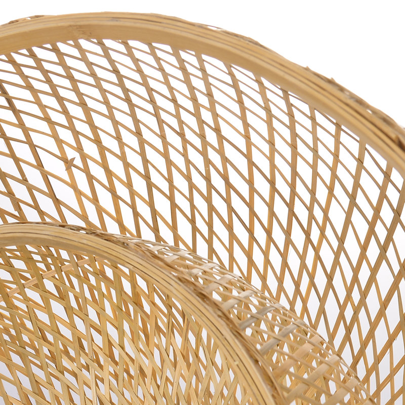 1 - Light Natural Drum Pendant