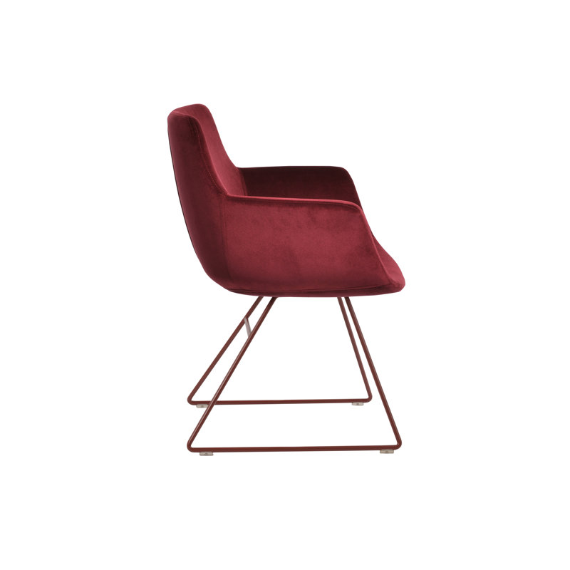 Fauteuil Bottega, Cherry, Rouge