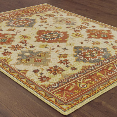 Larmon Oriental Indoor Rug