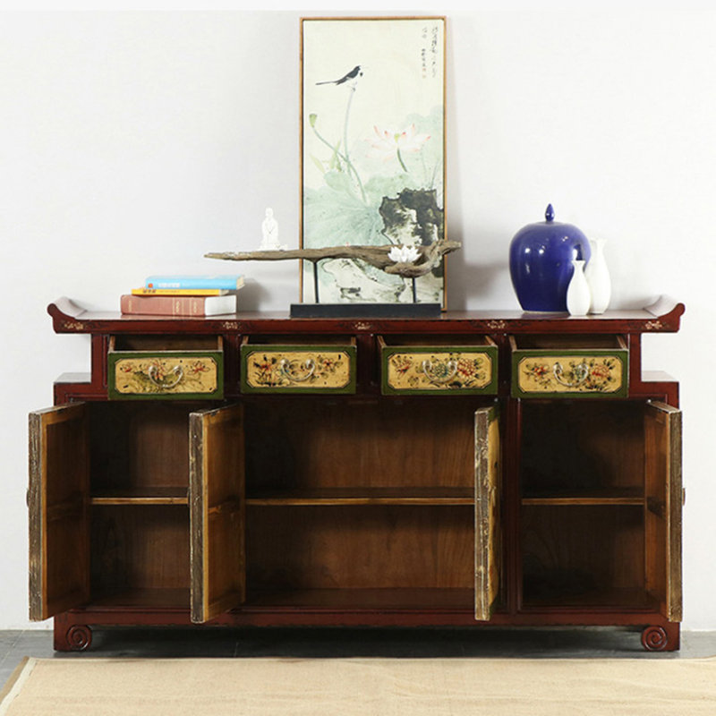 Retro and minimalist style sideboard