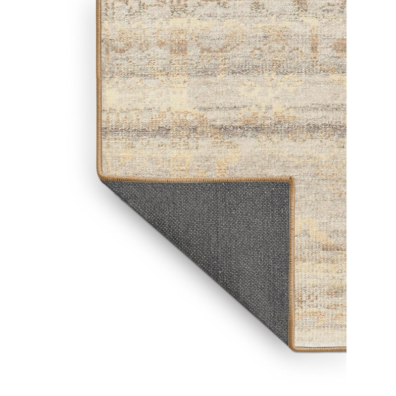 Tapis beige contemporain, Rectangle 6 pi x 9 pi