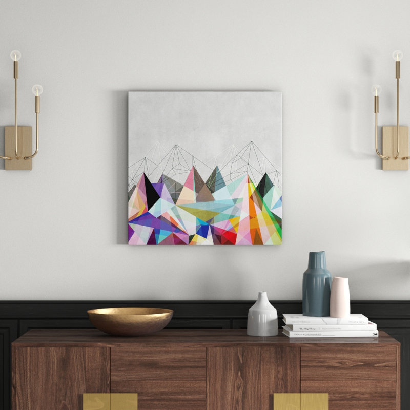 Mareike Böhmer - Print on Canvas, No Frame, 45.72 cm H x 45.72 cm W x 1.91 cm D