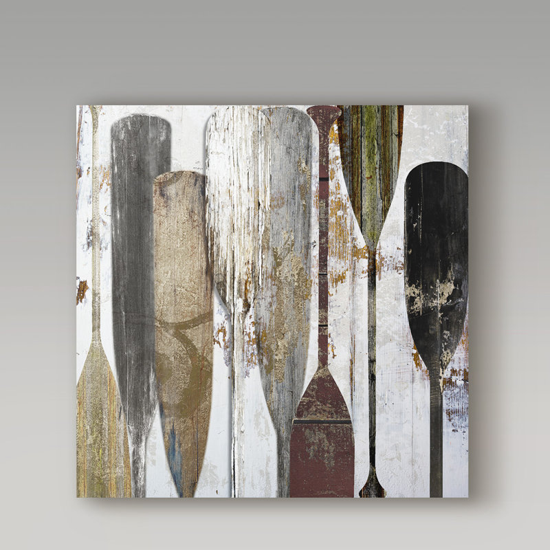 Boathouse par Color Bakery - impression sur toile, H 18 po x l 18 po