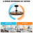 Didama 27.1" Ceiling Fan with LED Lights and Remote Control