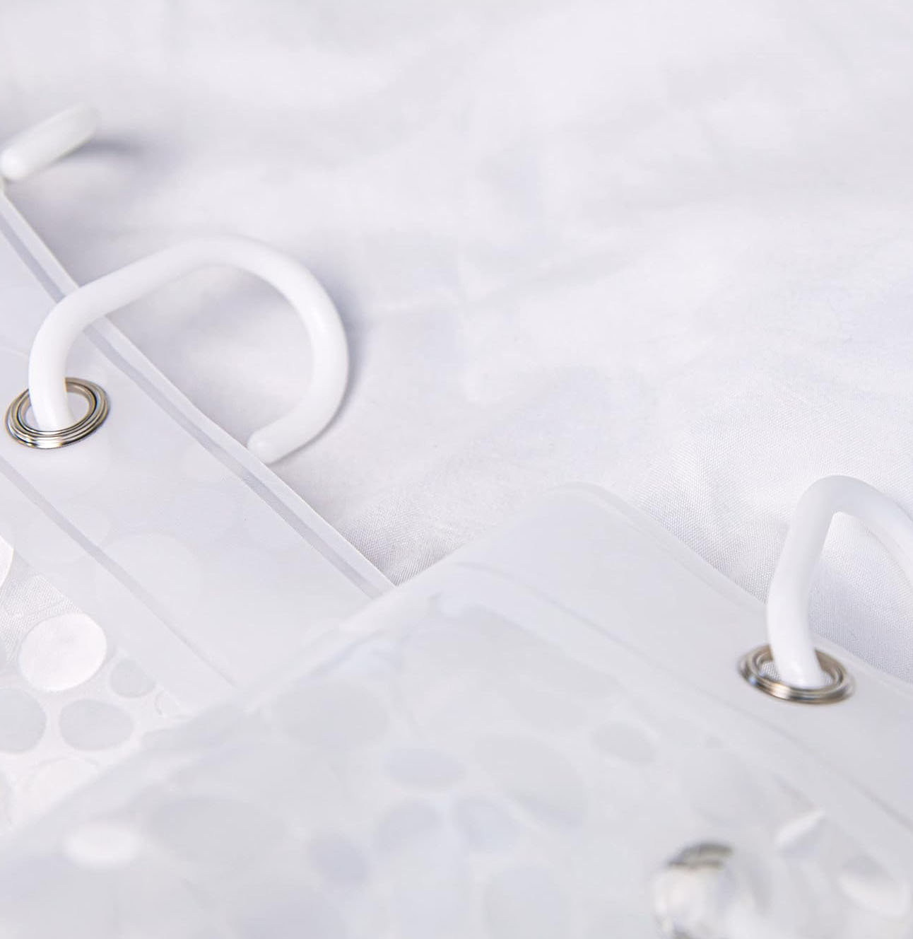 Bungalow Rose Nayari Ethylene Vinyl Acetate Pebble Shower Curtain with