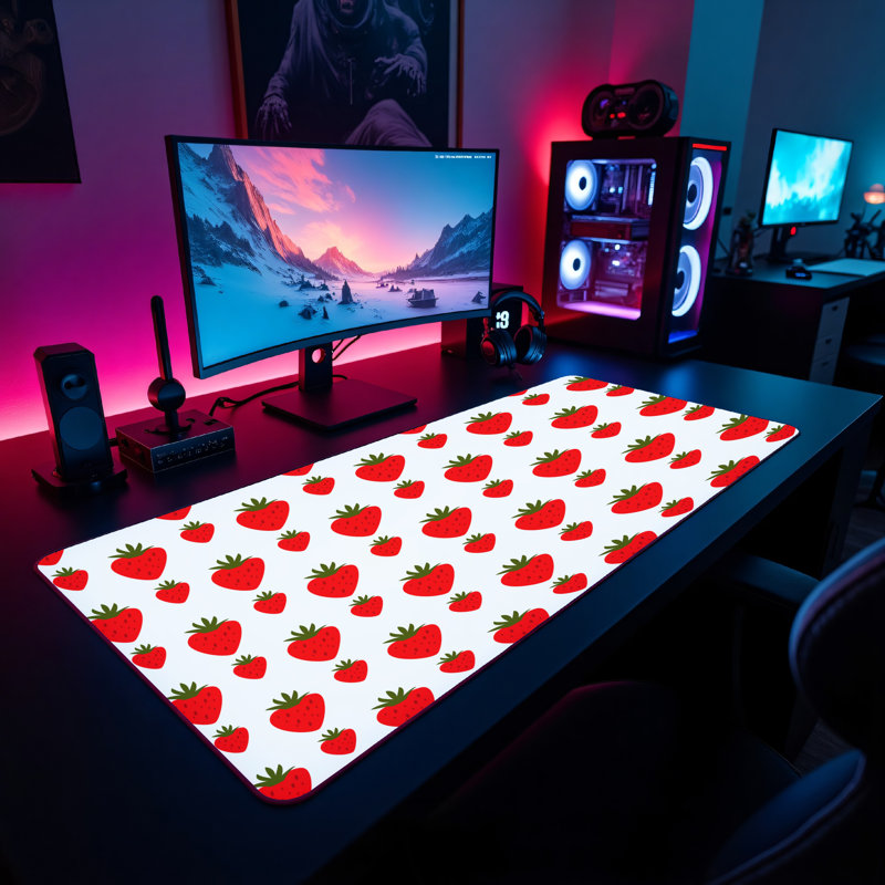 Polyester Desk Pad, 31.5x15.5