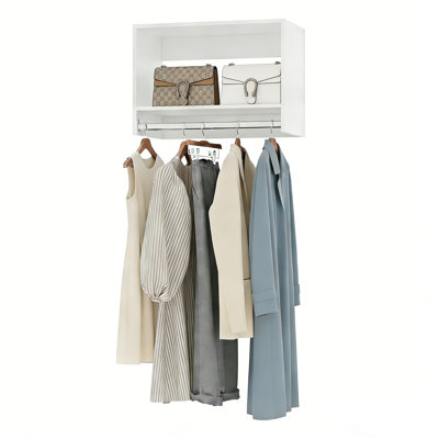 Modular Closet System Tall Hanging Unit