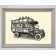 Retro Site Seeing - Single Picture Frame Print