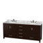 Sheffield 79" Double Bathroom Vanity Base Only-31336921