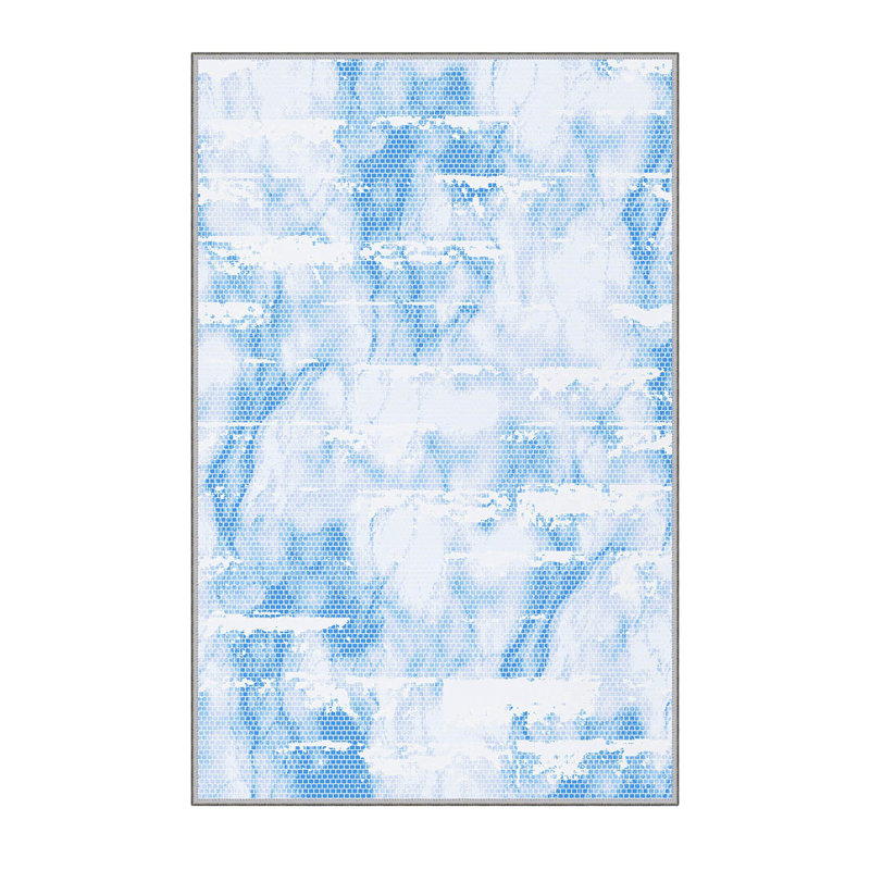 Premium Hall Carpet, 1% Polyester, 39.4 x 59.1 inches | 8 mm Pile Height, 65 g/m² | Antibacterial, Non-Slip PVC Felt Dot Underside, Machine Washable | 3D Digital Print, Durable & Stylish for Home Decor