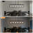 6-Light Rectangular Chandelier Black Chandelier Living Room Chandelier Dining Room Light Fixtures