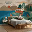 Papier peint orange rétro-1045157328-1045157331