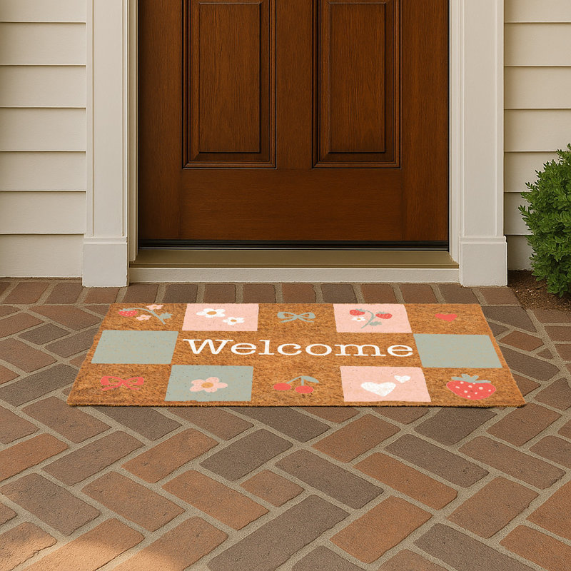 Tapis de porte Welcome Check 30 x 20