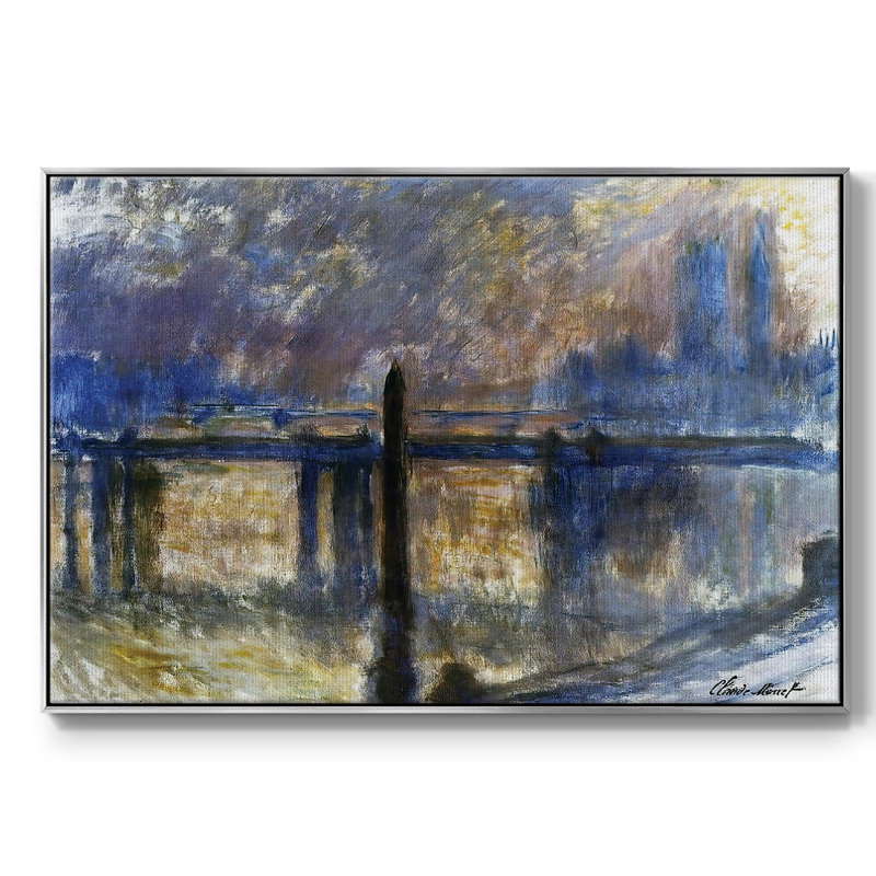 Pont Charing Cross, aiguille de Cléopâtre, 1899, H 37 po x l 25 po x P 2 po, Argent