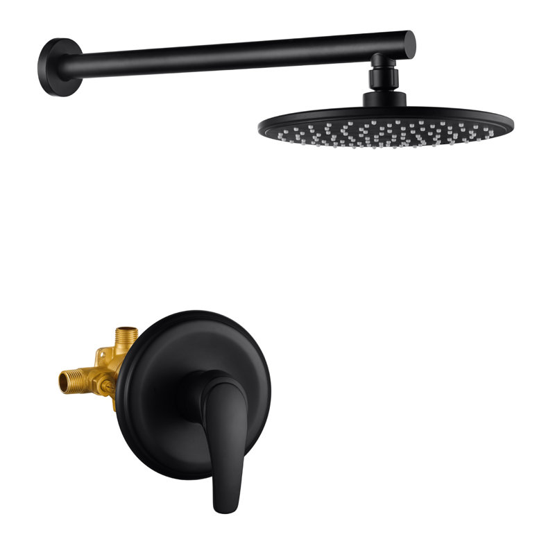 All-In-One Kit with Rough in-Valve, Black