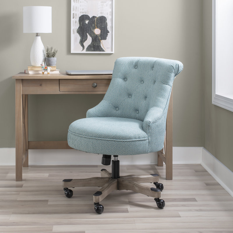 Soule Polyester Blend Task Chair, Light Blue