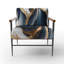 Cuscute - Fauteuil rembourré en marbre-377540104