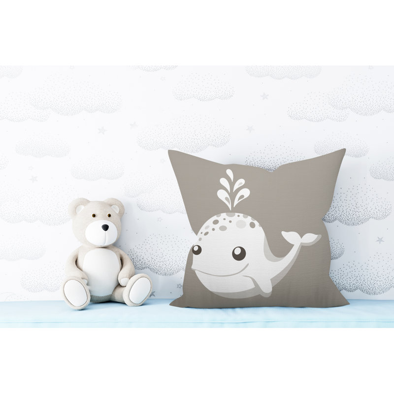 Coussin Whally, L 17 po x H 17 po, Truite