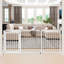 Amberlynne Free Standing Pet Gate With Door