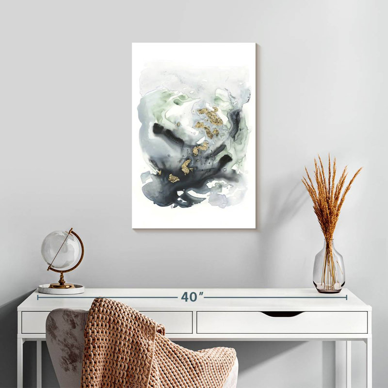 Avery Abstract Archipelago I, 24" H x 16" W