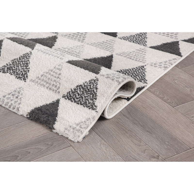 Ridgely Geometric Machine Made 39.37cm X 59.06cm Indoor / Outdoor Area Rug