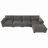 Jibria 130" L-Shape Modular Sectional Sofa-693753557