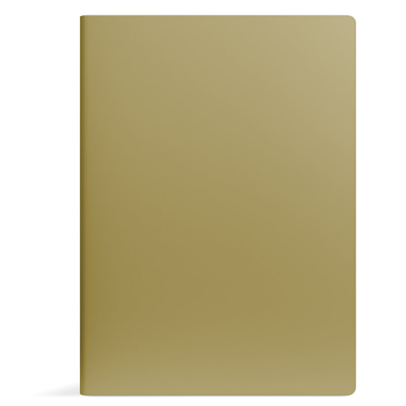Tabs Office Bookends, Ochre
