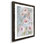 Rush of Blush - Reproduction d'art sur papier encadrée