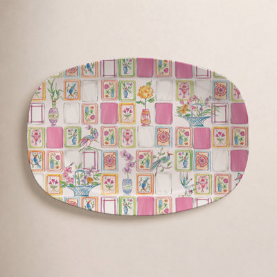 Majong Tile Platter