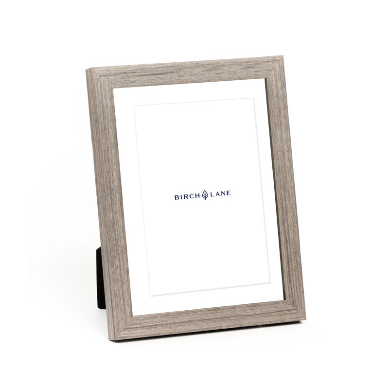 Wood Picture Frame with Mat, 4" x 6", 5" x 7"