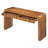 Floret 54.3" Fluted Design Console Table With Curved Edge-1271794877