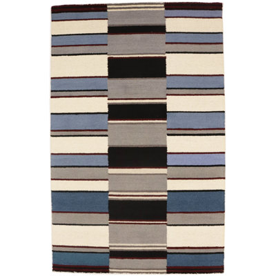 Performance Wool Striped Indoor Rug
