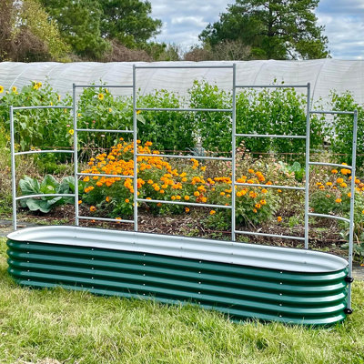 Add Ons 71'' H Metal Lattice Panel Trellis