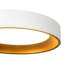 Nix 7-in Black dimmable LED Flush Mount-509788577